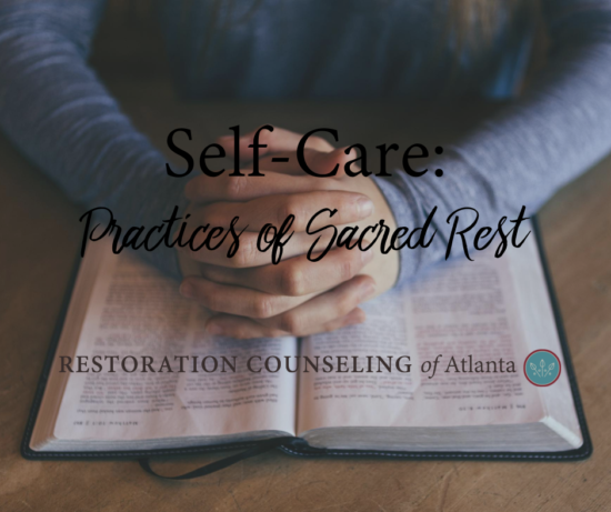self-care sacred rest