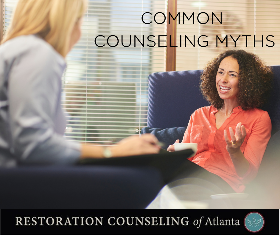 COMMON COUNSELING MYTHS ATLANTA GEORGIA CHRISTIAN COUNSELING