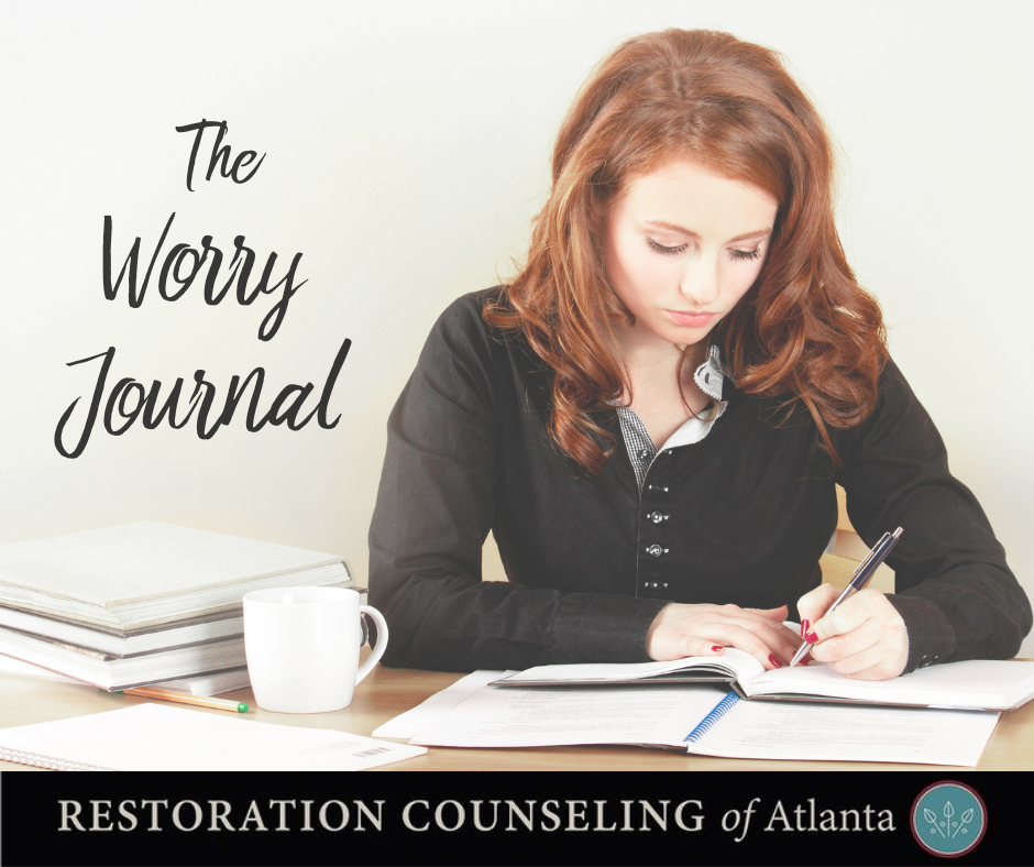 worry journal christian counseling atlanta georgia