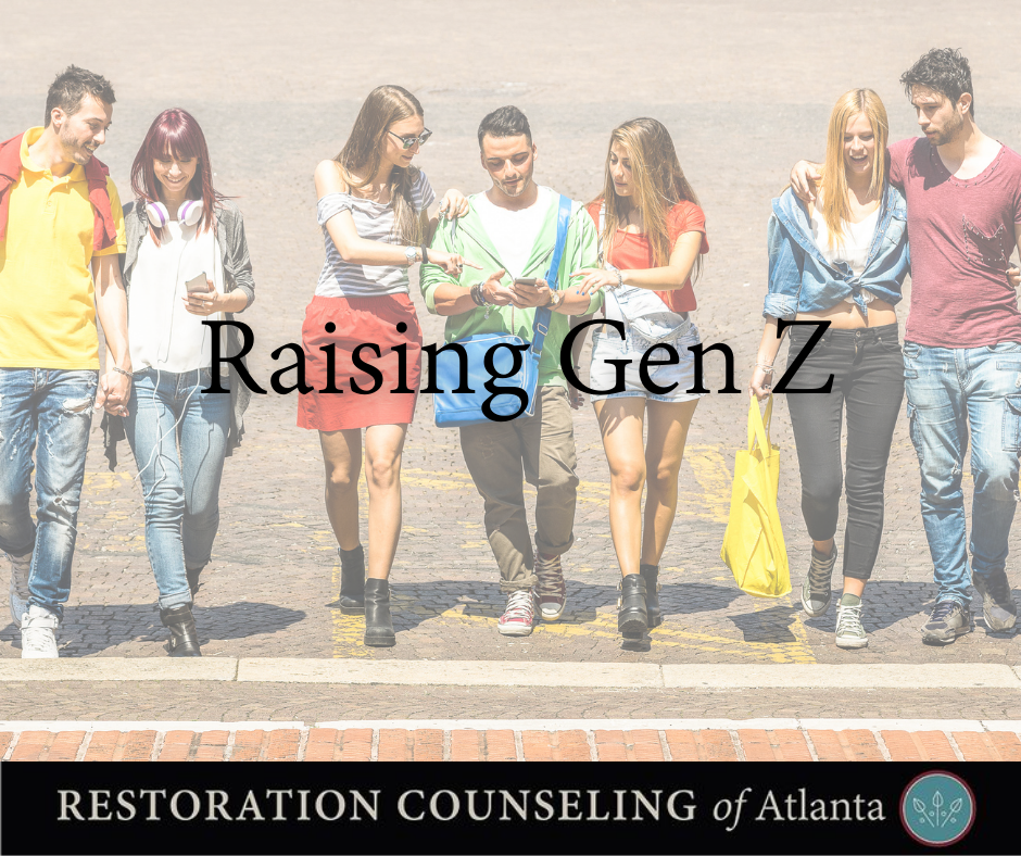 Raising Gen Z christian counseling Atlanta Georgia