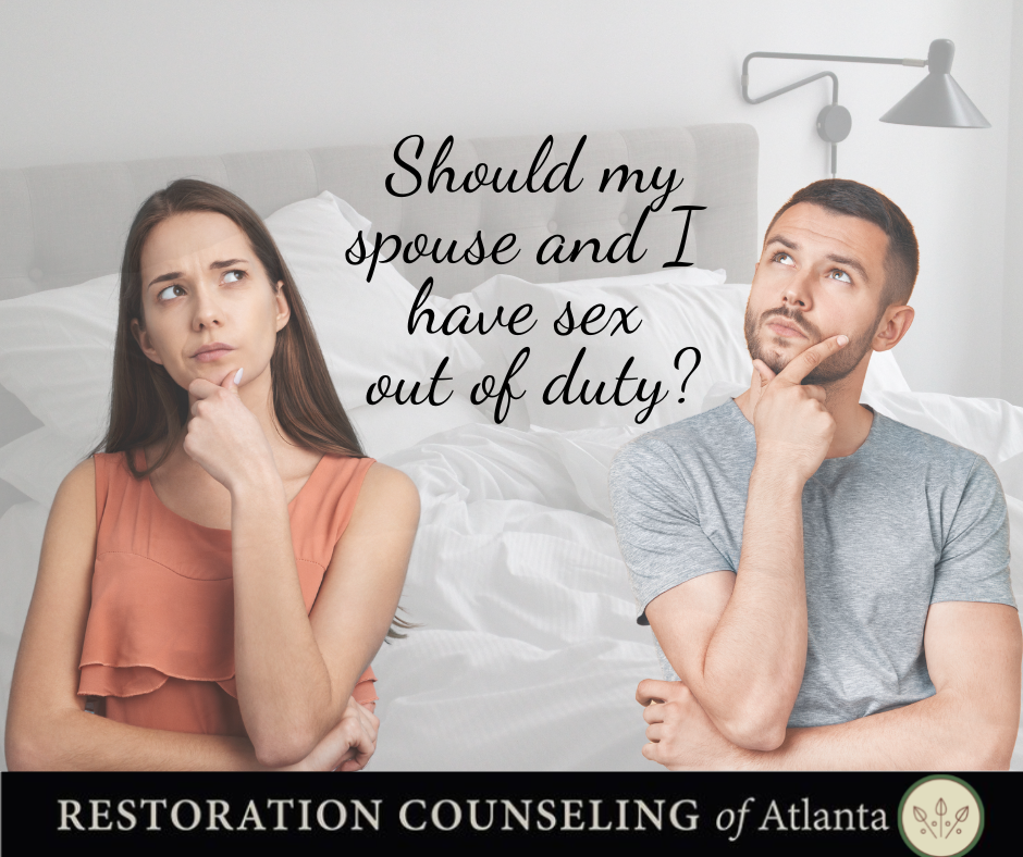 Christian marriage counseling available at Restoration Counseling of Atlanta.